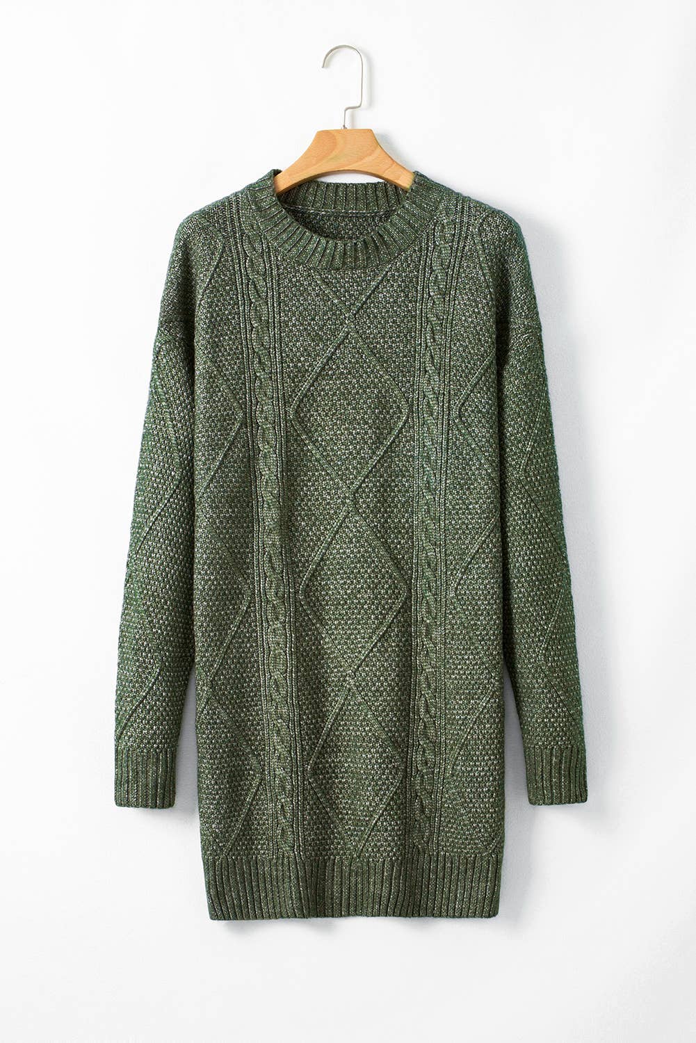 Grace Cable Knit Sweater Dress
