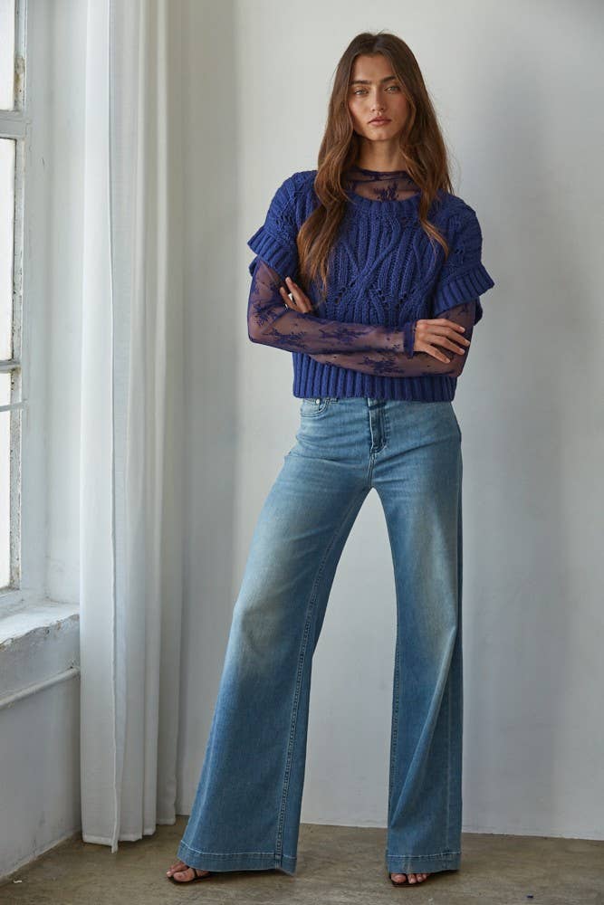 Atlantic Crochet Sweater