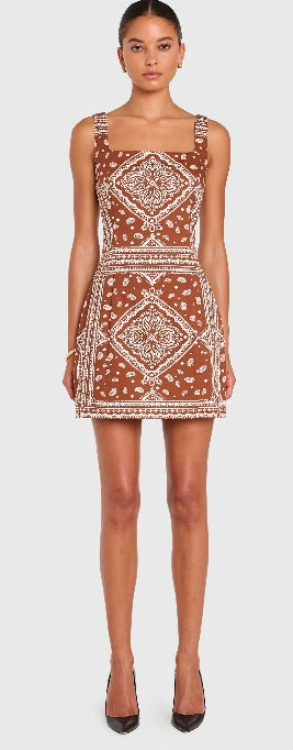 Augustine Dress- Montana Print