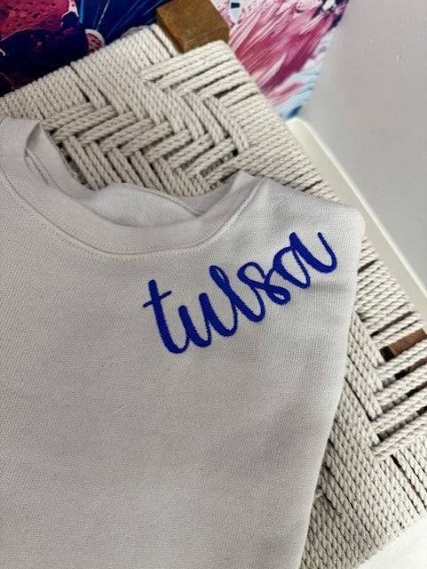 Tulsa Embroidered Pullovers