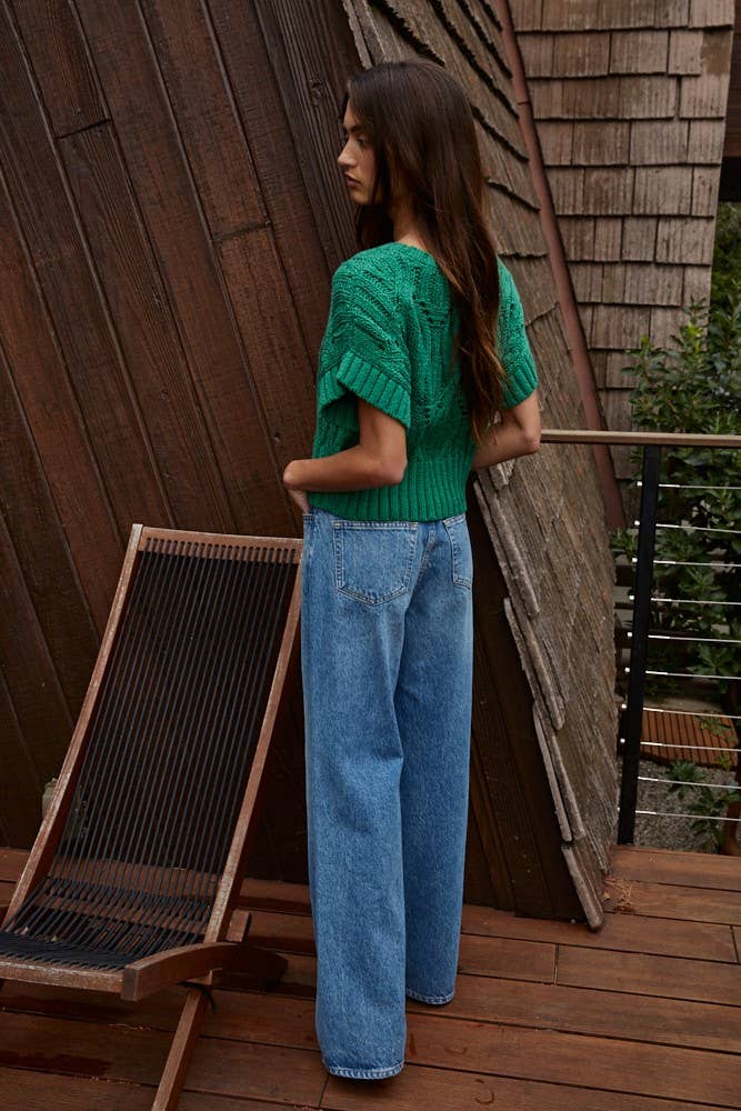 Galway Crochet Sweater