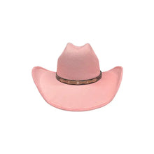 Load image into Gallery viewer, Vegan Suede Western Cowboy Hat
