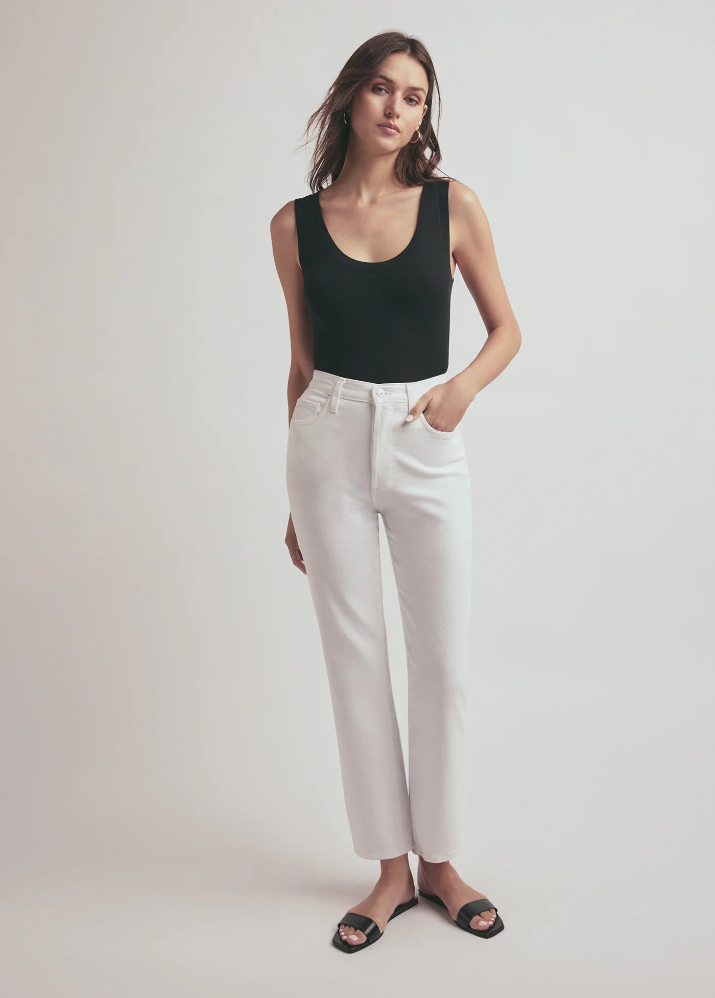 Vivi High Rise Straight Ankle