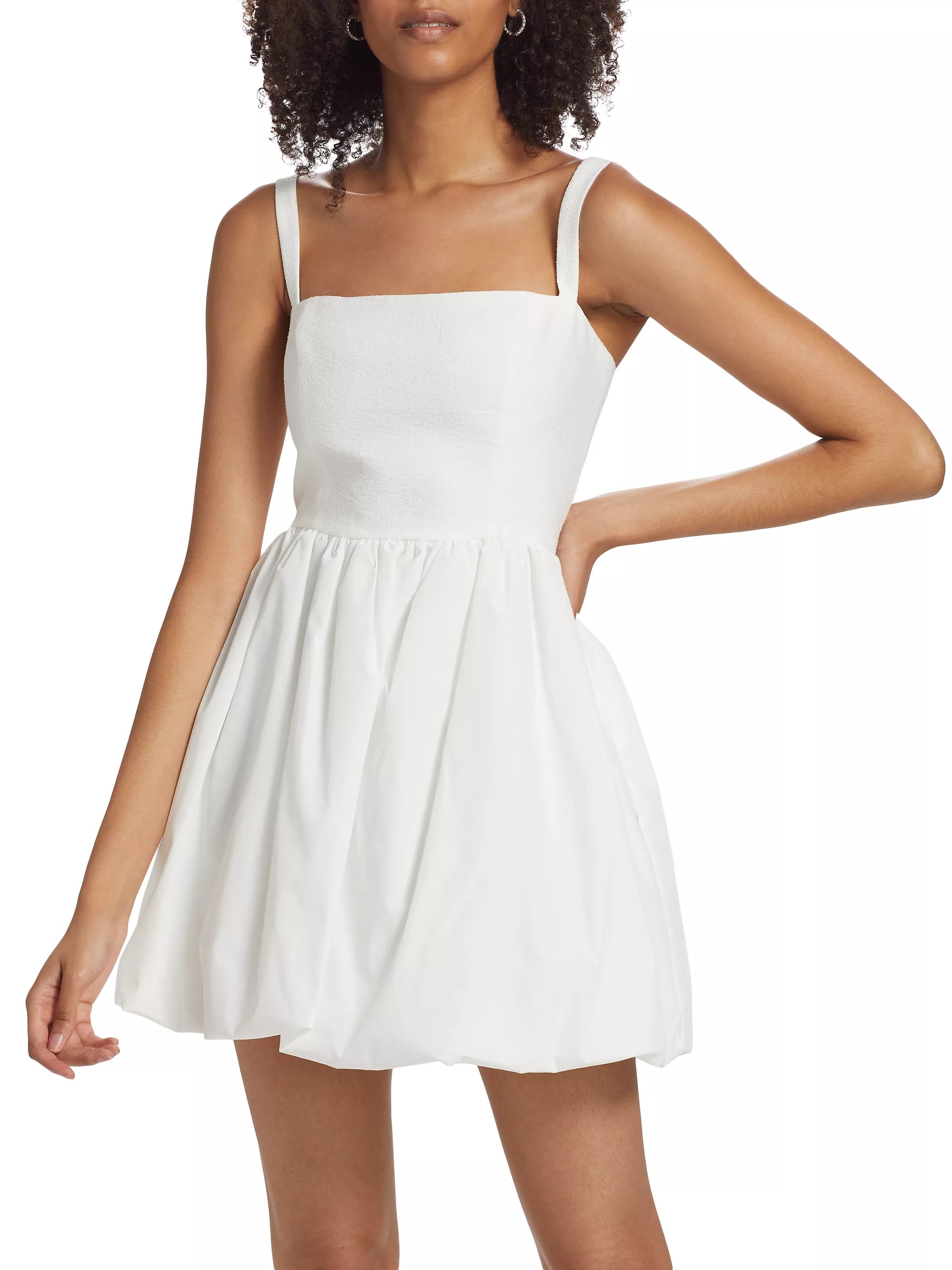 Christine Bubble-Hem Minidress