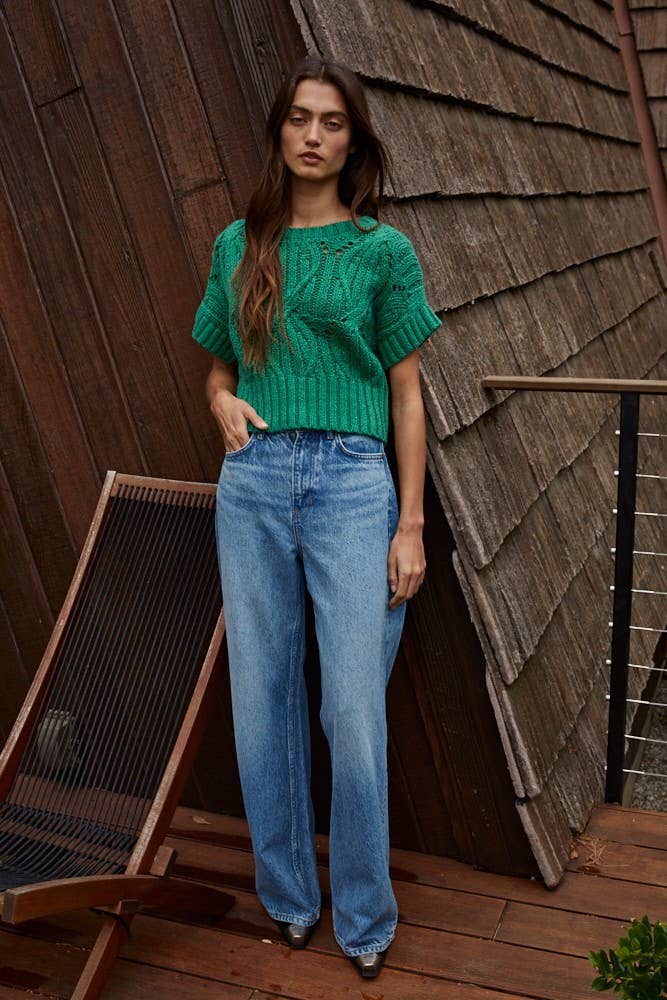 Galway Crochet Sweater