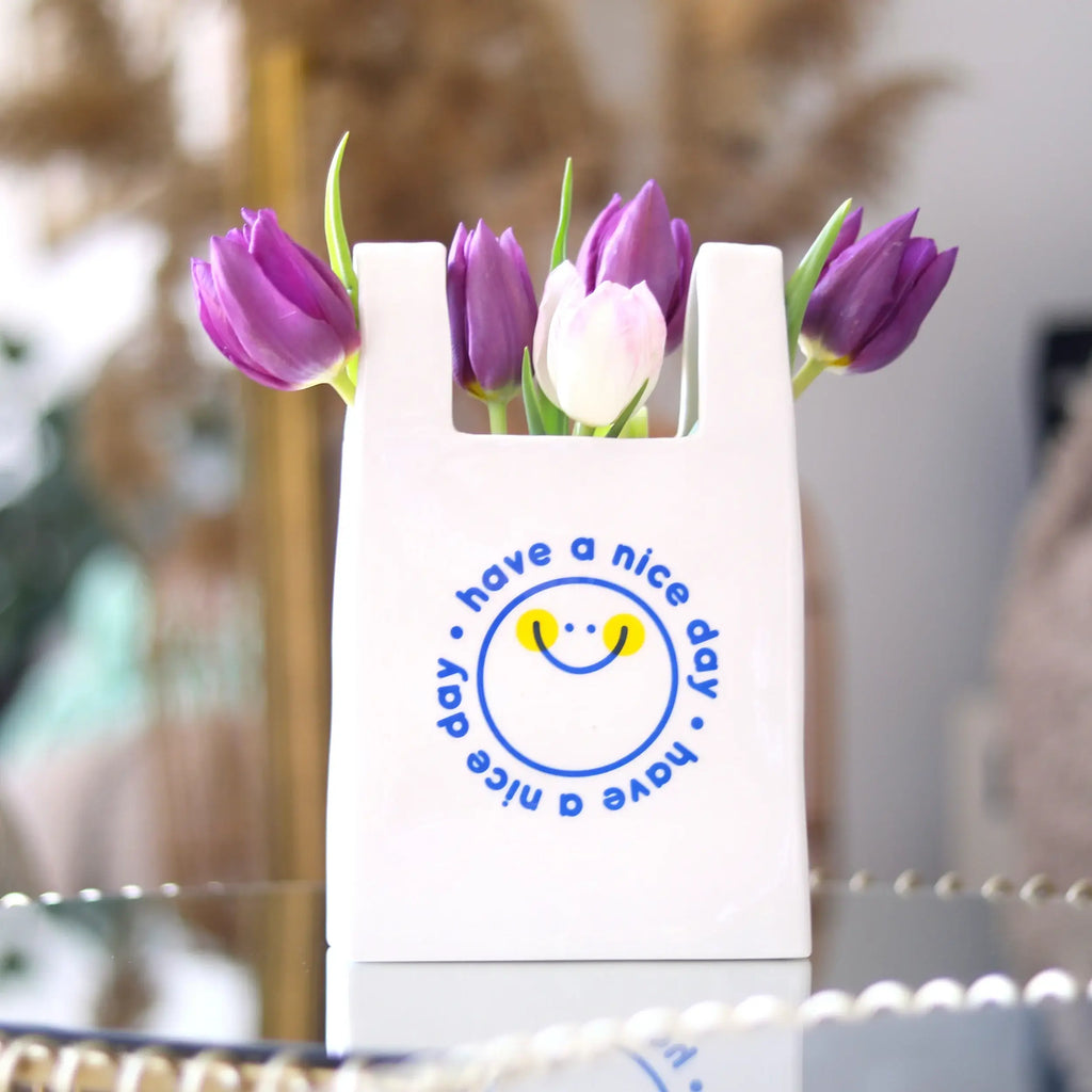 Shopping Bag Vase