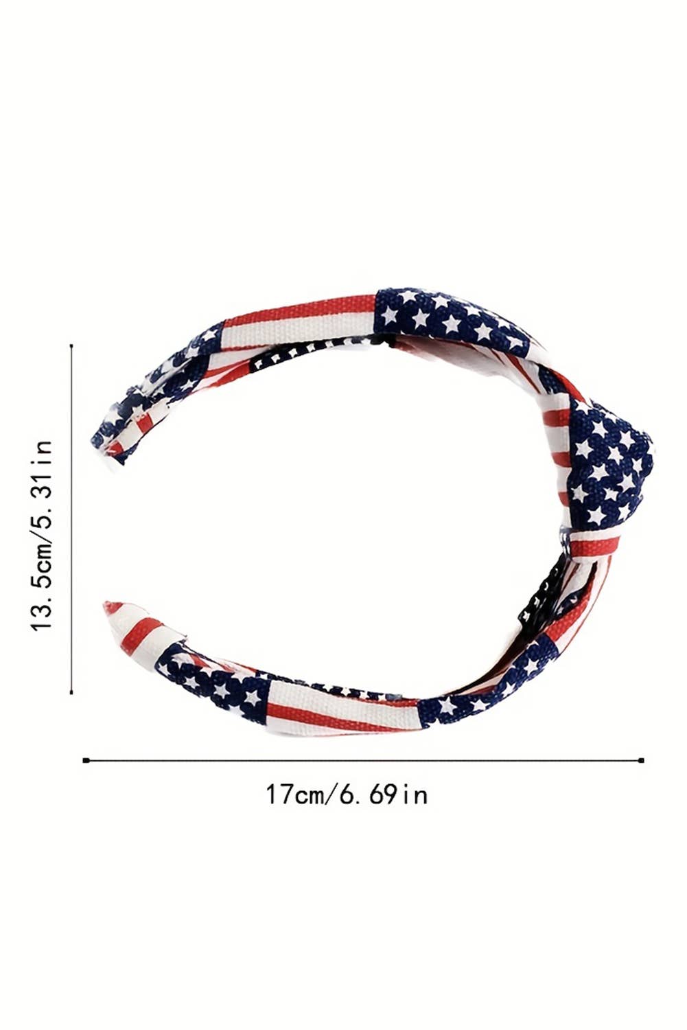 USA Flag Day Knotted Headband
