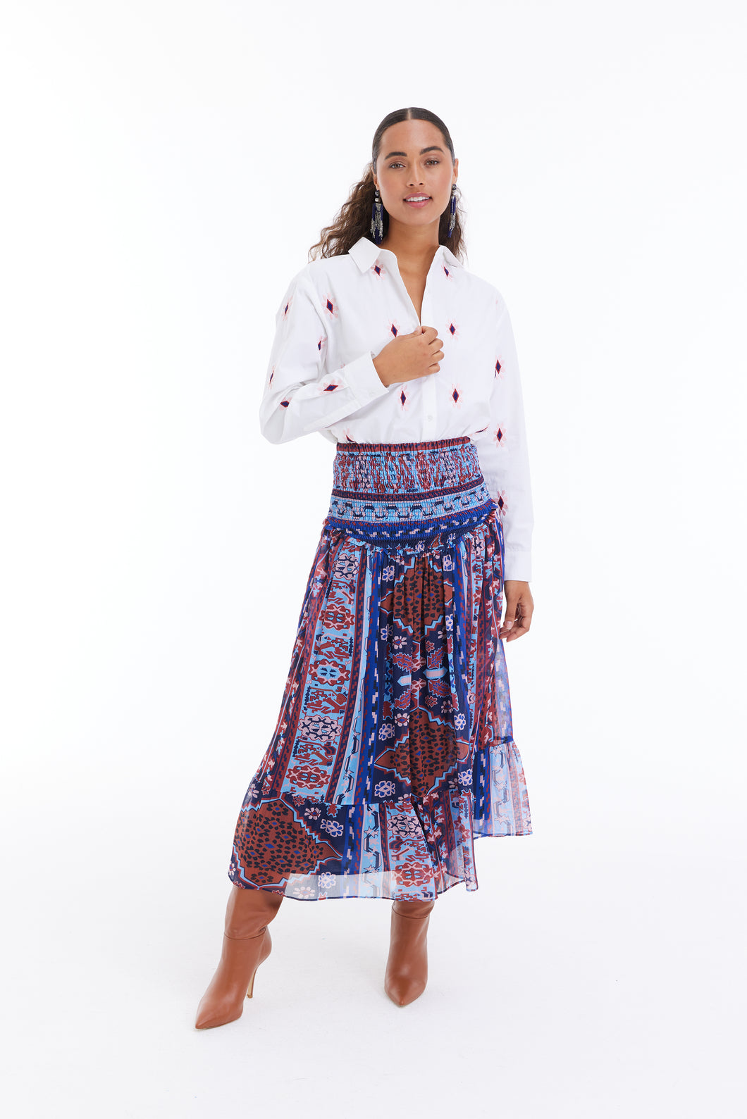 Claudette Midi Skirt