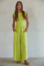 Load image into Gallery viewer, Sleeveless Open Back Wide Leg Jumpsuit

