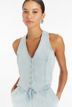 Load image into Gallery viewer, Amanda Uprichard-Ethan Denim Jumpsuit
