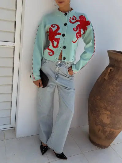 Octopus Cardigan