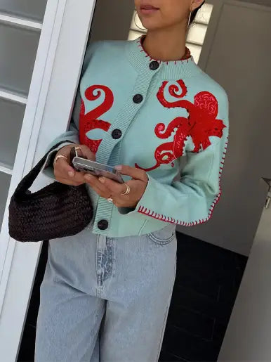 Octopus Cardigan