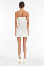 Load image into Gallery viewer, Amanda Uprichard- Teyana Dress In Denim White
