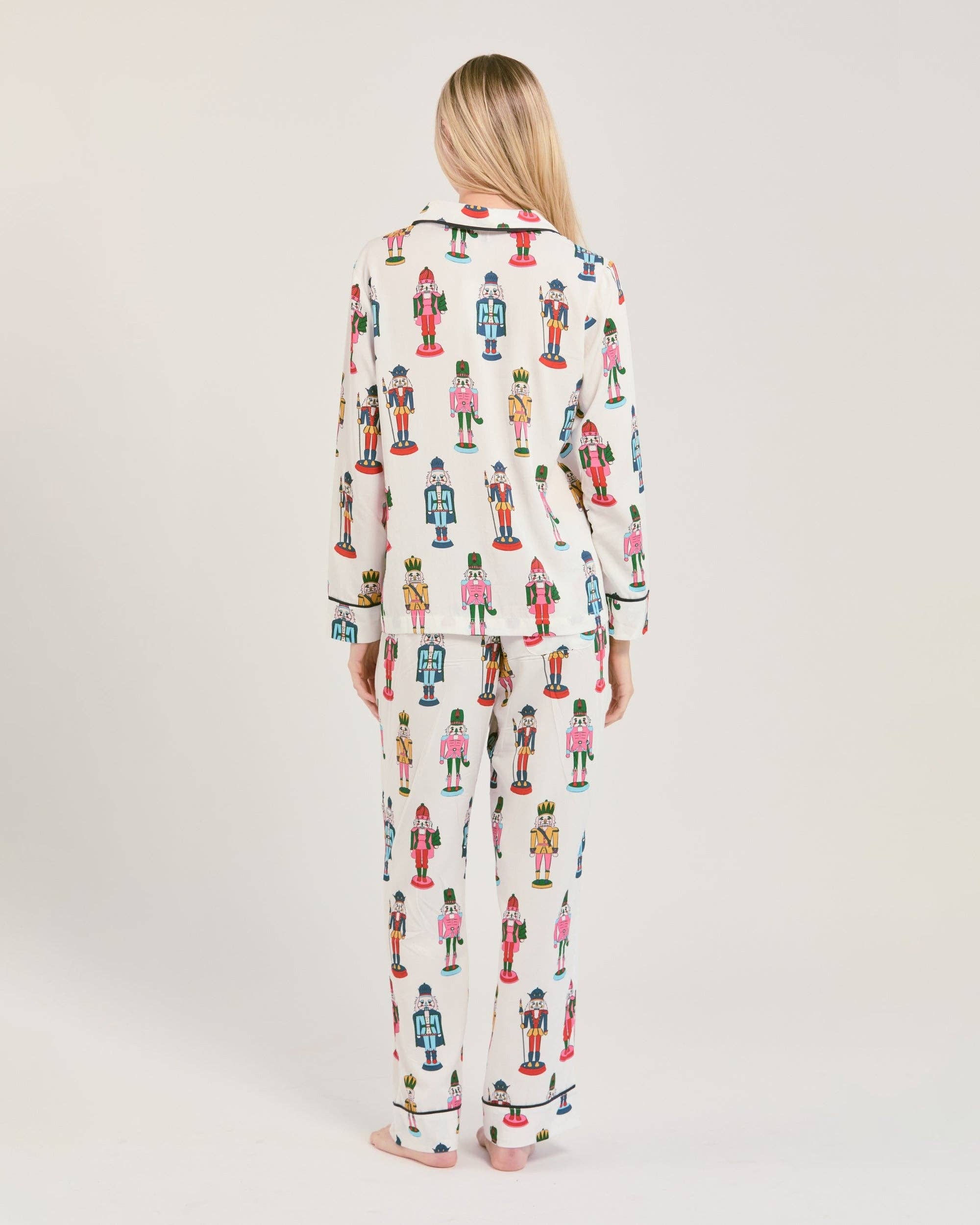 Holiday March Long Sleeve Pajama Pants Set