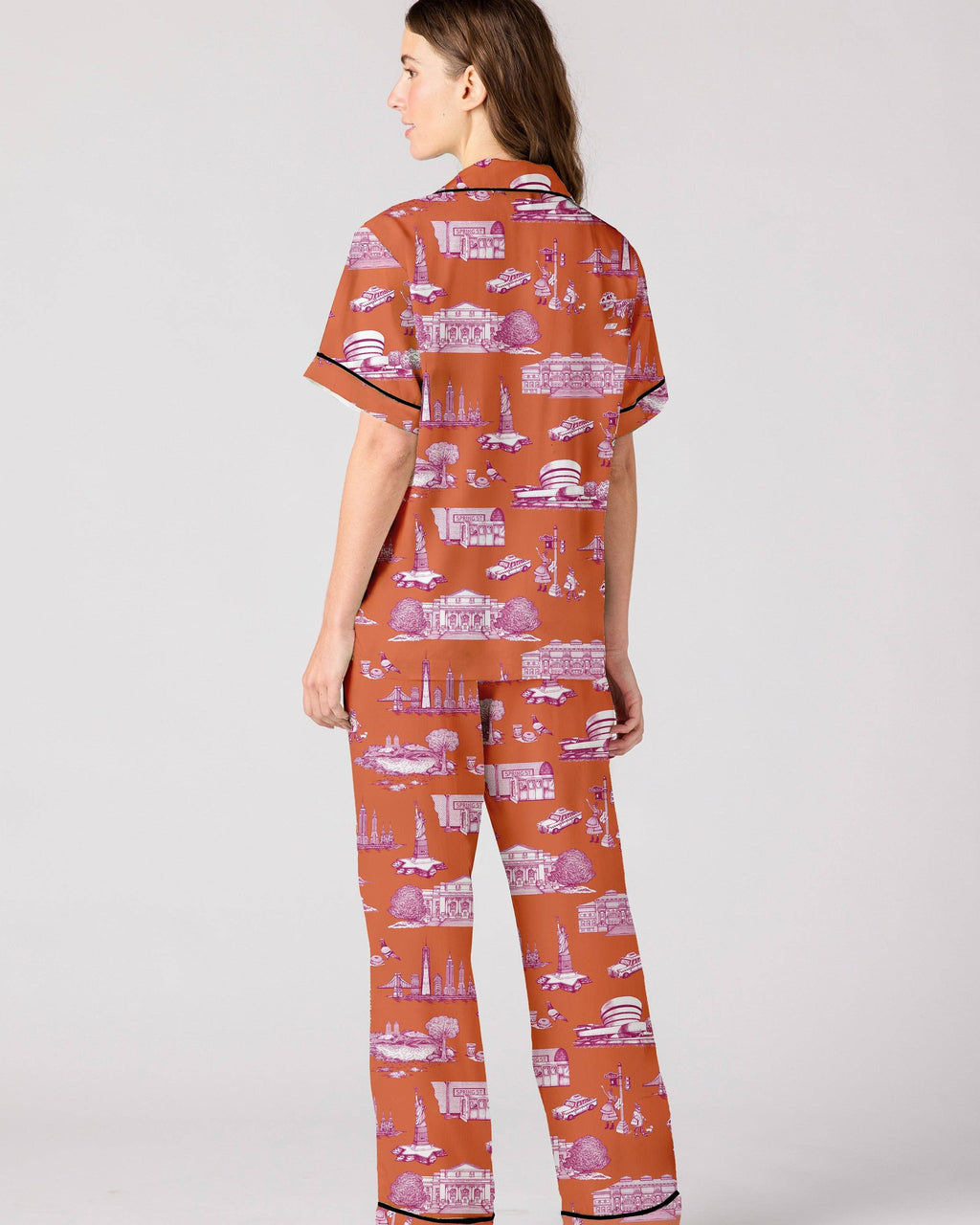 New York Toile Pajama Pants Set
