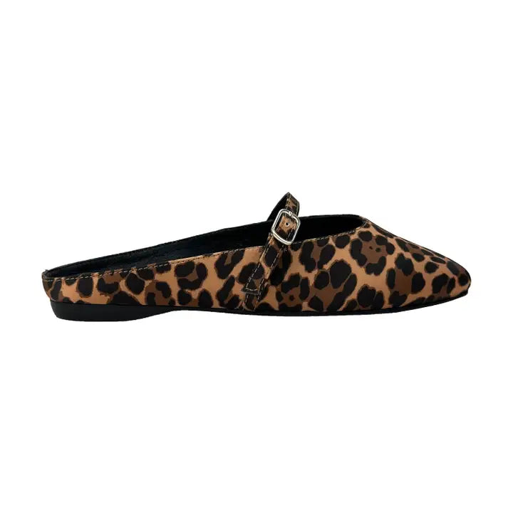 Lily in Leopard Satin