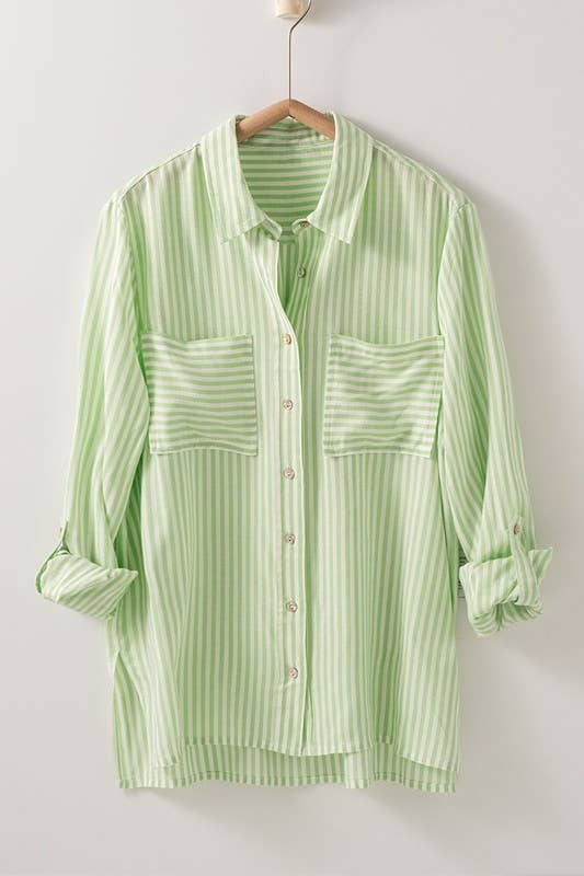 Relaxed Fit Button Down