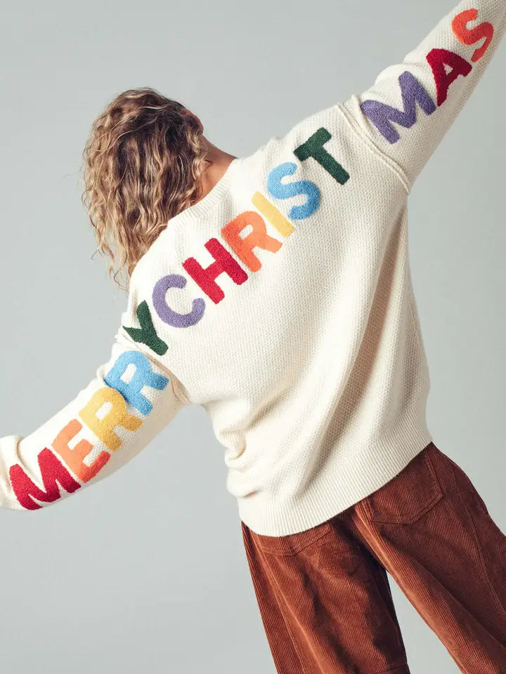 Merry Christmas Knit Sweater