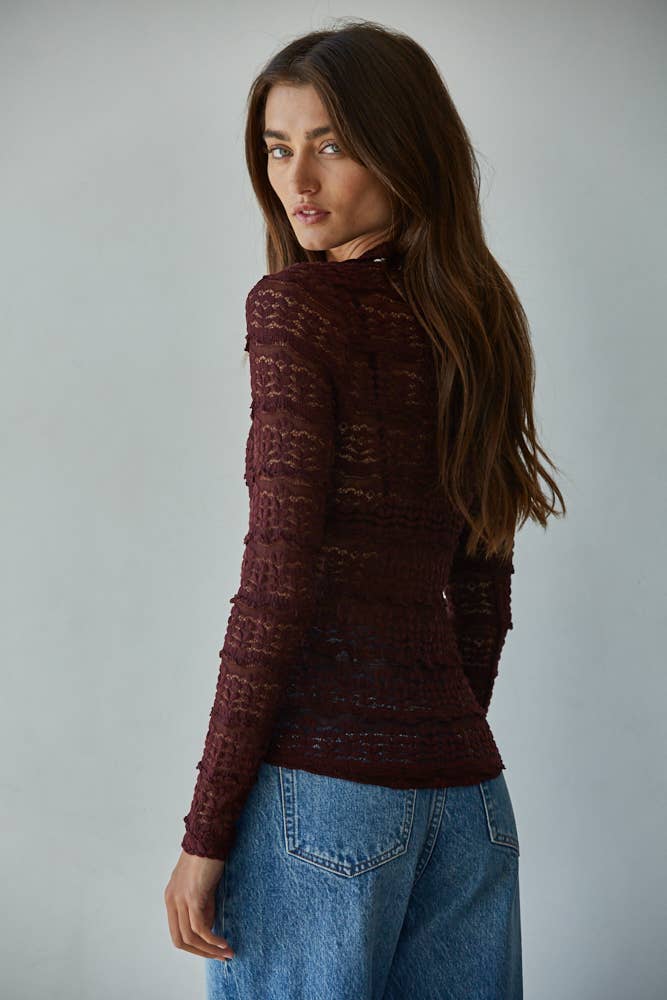 Cross My Heart Lace Top