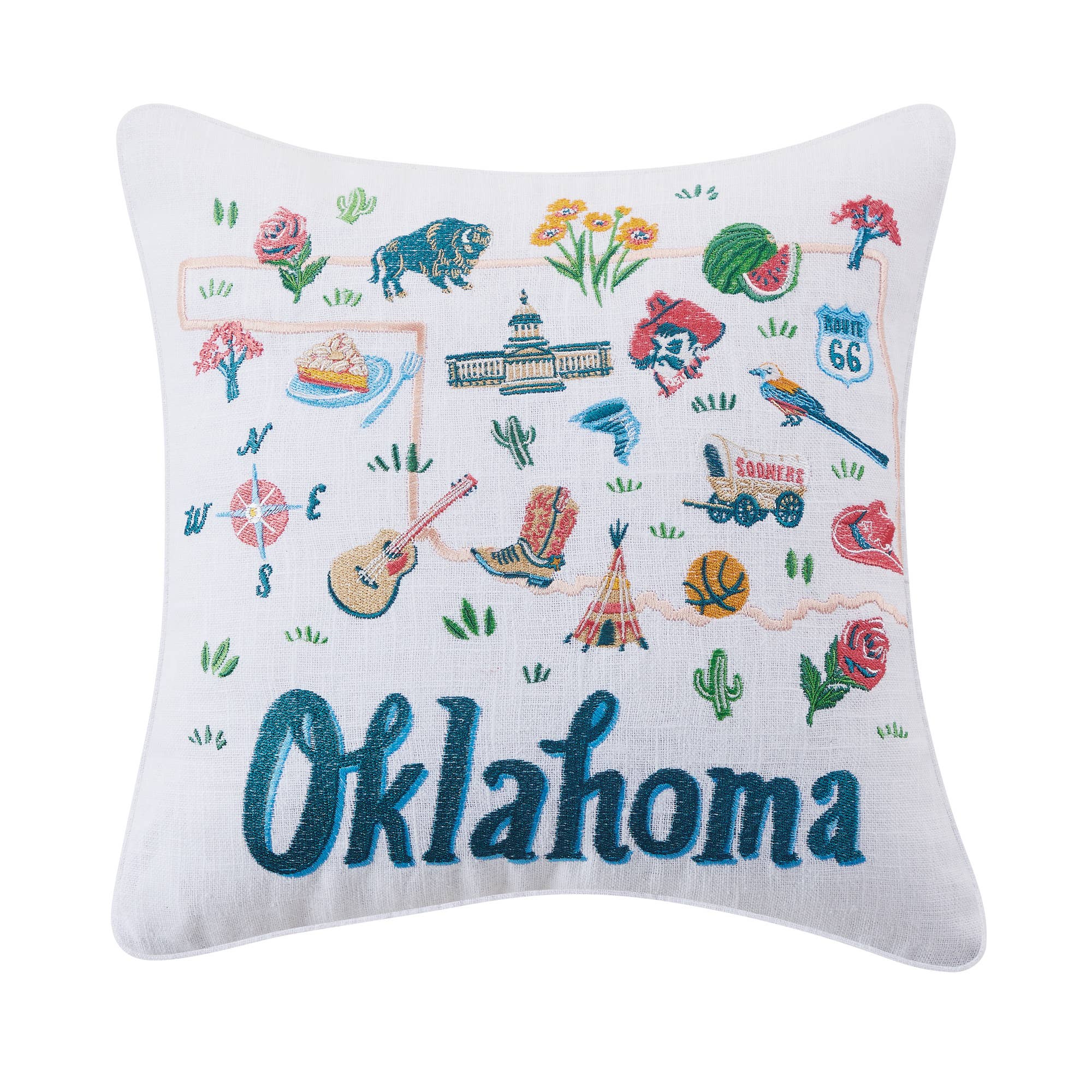 Oklahoma Printed Kitchen Towel