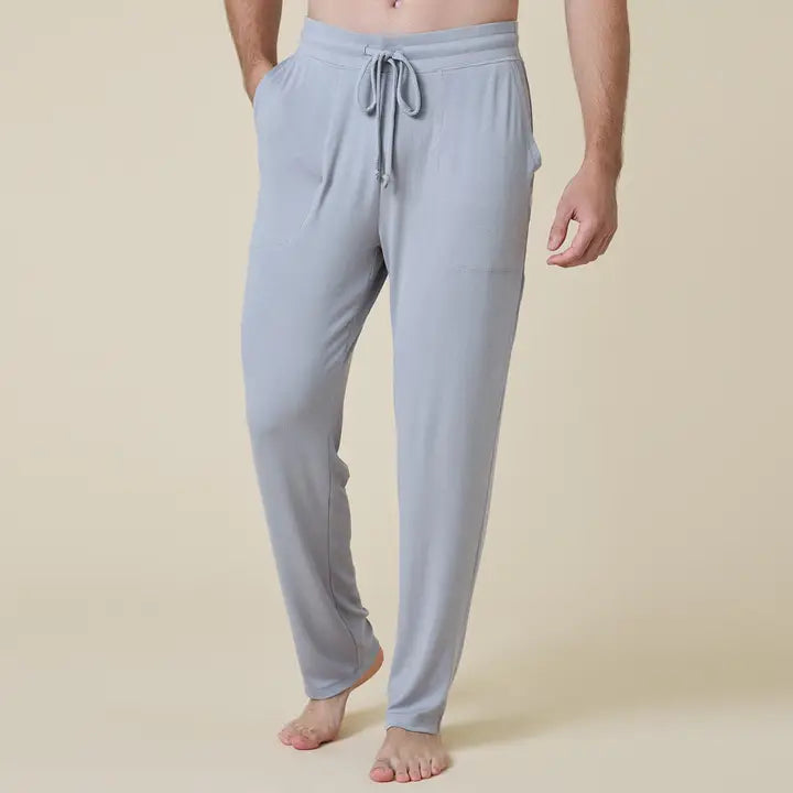 Men's Long Sleep Pant in Supremely Soft Ribbed Modal