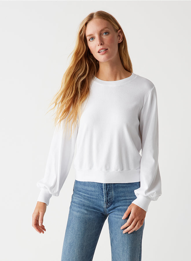 Mac Puff Sleeve Crew Neck