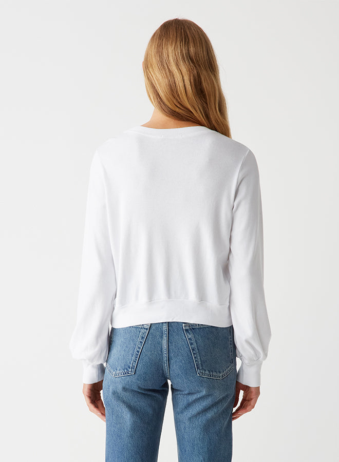 Mac Puff Sleeve Crew Neck