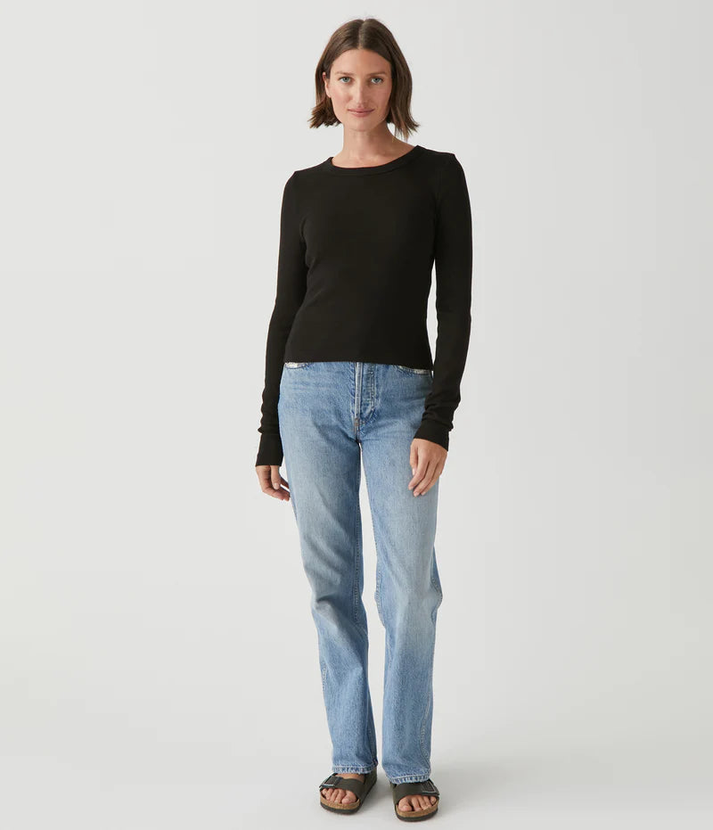 Michael Stars- Orion Cropped Tee