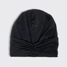 Load image into Gallery viewer, Sleep Beanie with Satin Lining - Black
