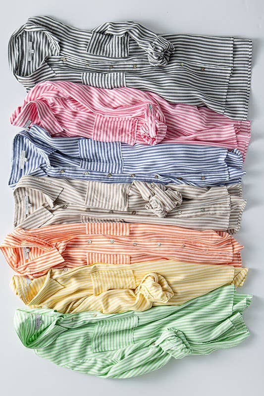 Relaxed Fit Button Down