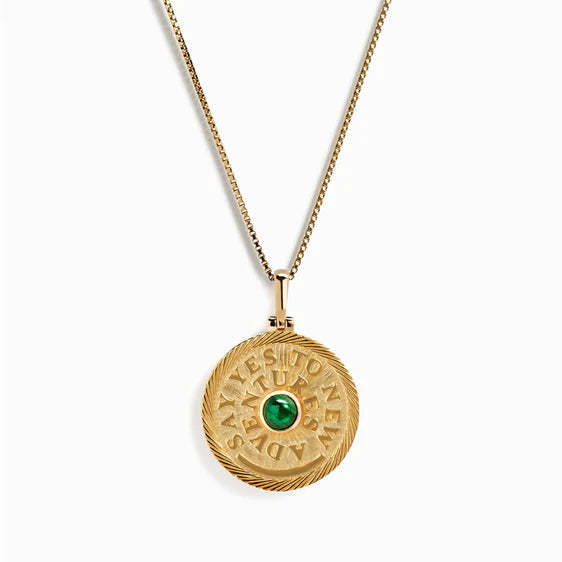 Awe Inspired- Say Yes to New Adventures Affirmation Necklace