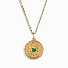 Load image into Gallery viewer, Awe Inspired- Say Yes to New Adventures Affirmation Necklace
