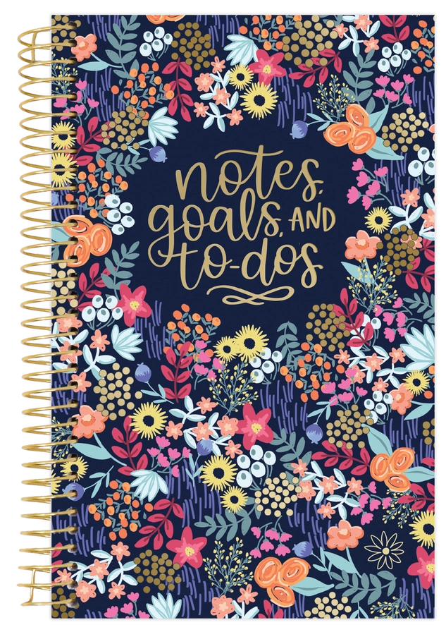 Floral Dots Planner