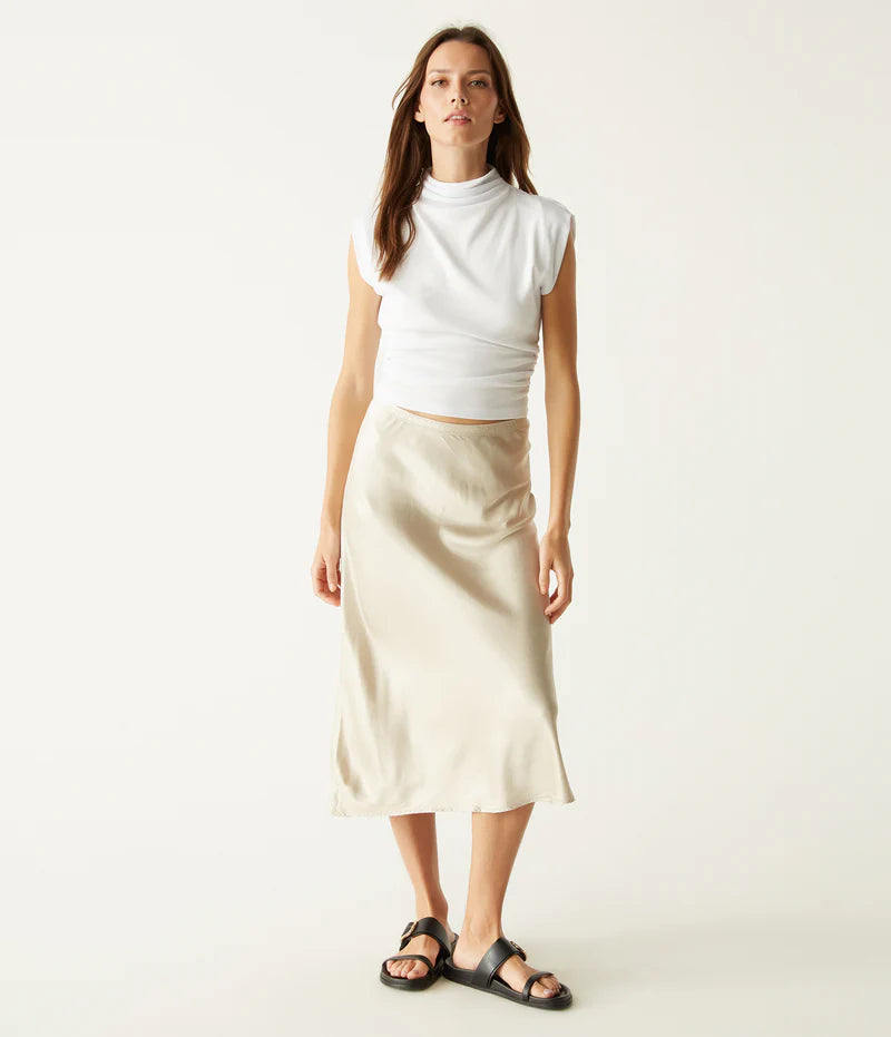 Leila Bias Midi Skirt