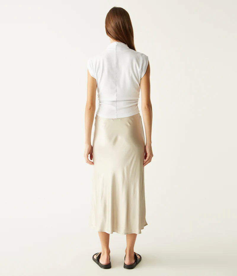 Leila Bias Midi Skirt