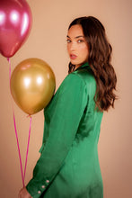 Load image into Gallery viewer, Satin Blazer Dress

