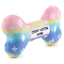 Load image into Gallery viewer, Monogram Chewy Vuitton Bone Squeaker Dog Toy
