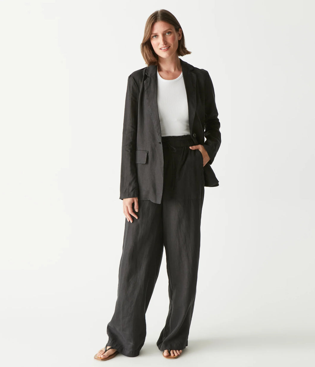 Michael Stars - Lottie Linen Blazer