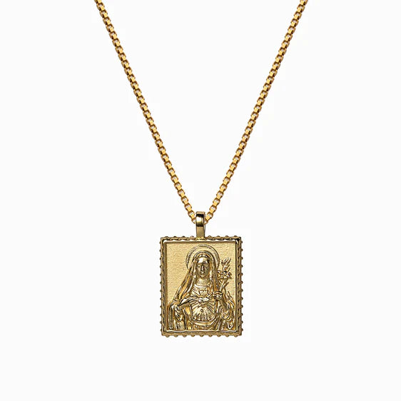 Awe Inspired- Mother Mary Necklace