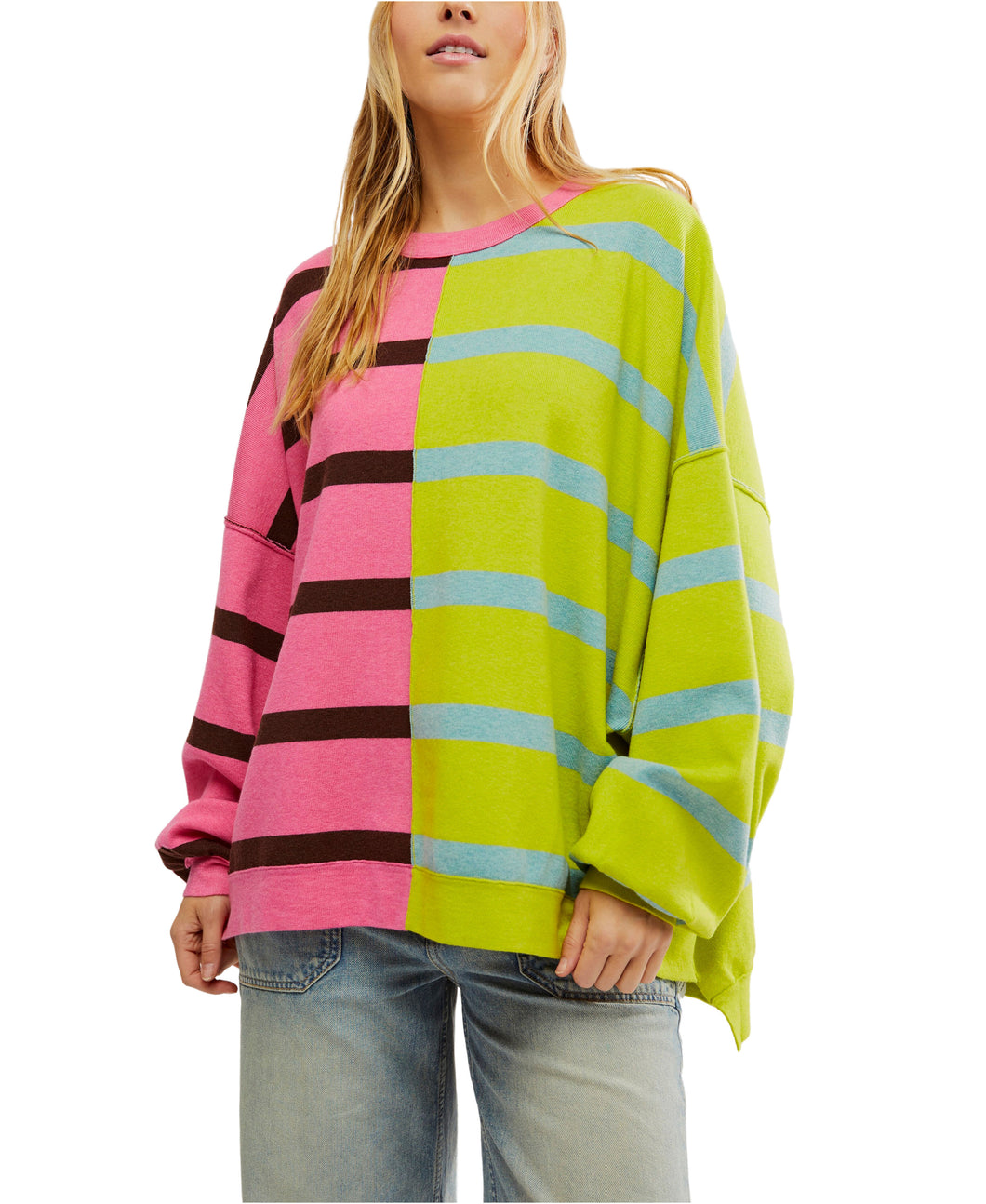 Uptown Stripe Pullover