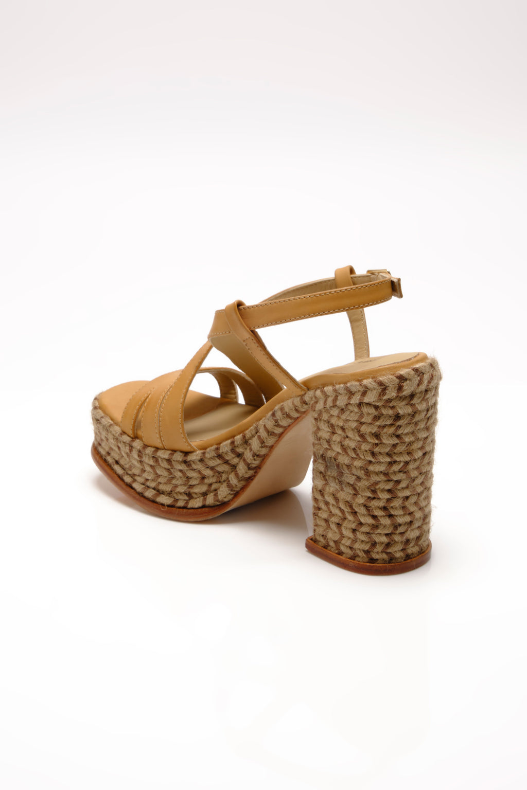 Fahn Jute Platform Heels