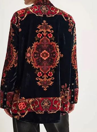 We The Free One Night Velvet Top