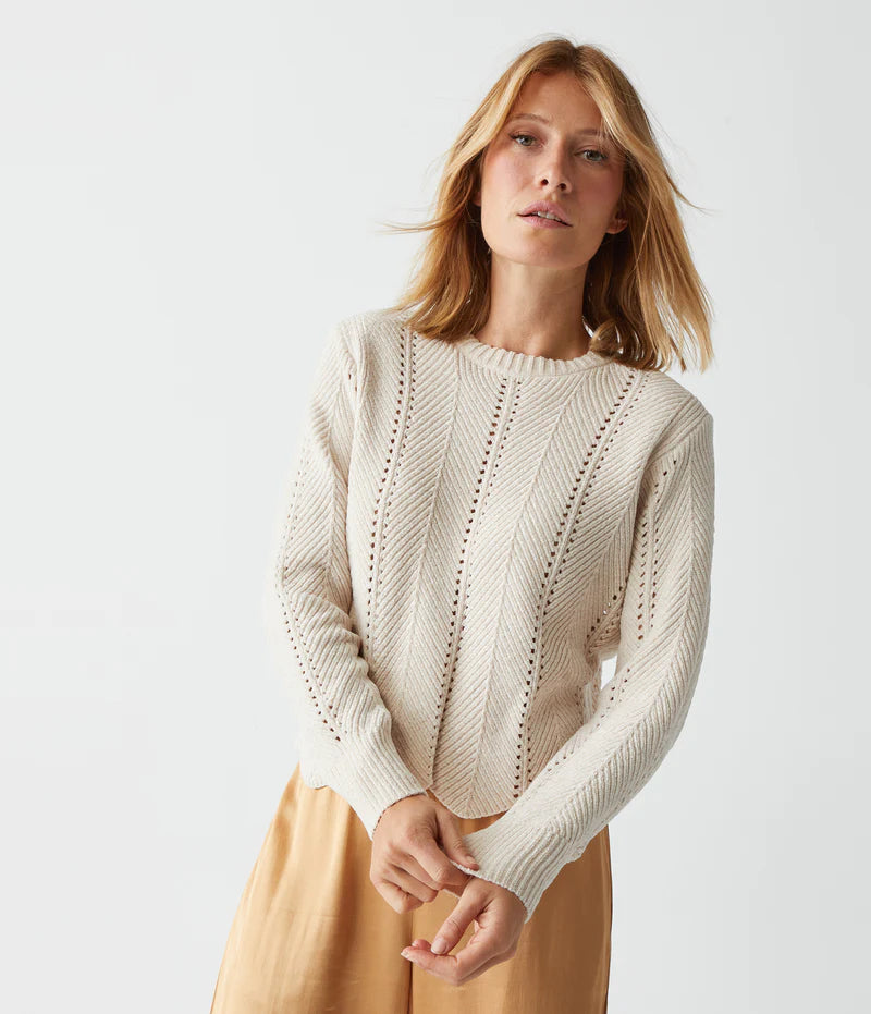 Lakin Cropped Pullover Sweater
