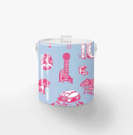 Dallas Toile Ice Bucket