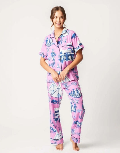 Marfa Toile Pajama Pant Set