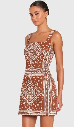Augustine Dress- Montana Print