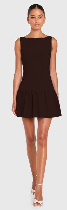 Katina Skort Romper- Black