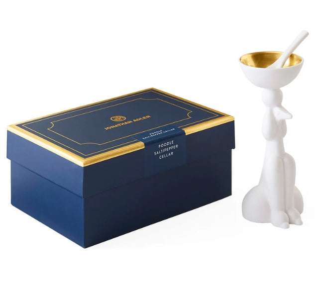 Poodle Salt/pepper Cellars