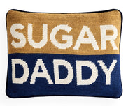 Sugar Daddy Needlepoint Pillow