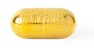 Brass Pill Box Prozac